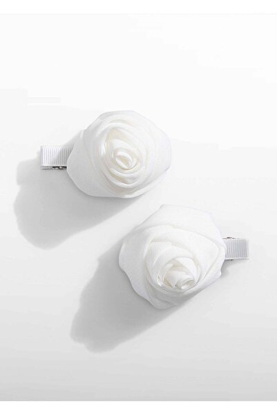 Abel & Lula Mayoral Abel Lula Girl's Double Rose Buckle White