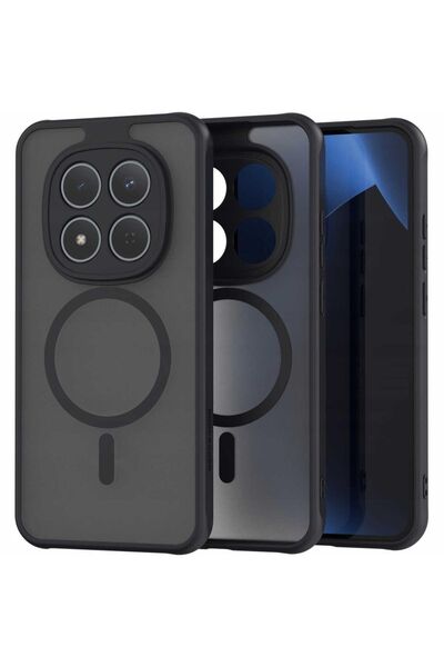 spacecase Θήκη Xiaomi Redmi Note 15 Pro 4G Hybrid MagSafe Σκληρή Ημιδιάφανη μ...