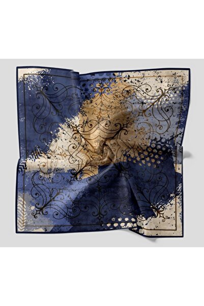 Levidor Antique Line Ethnic Tile Sparkling Crystal Scarf