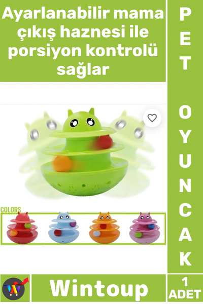 Wintoup # Toy Pet Interactive Intelligence Developer Stylish No-Bored Cat Dog...