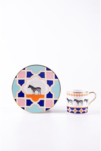 Yıldızan 3K_Store Jaolu Porcelain Turkish Coffee Cup Set (6 Pieces) 3K_Store ...
