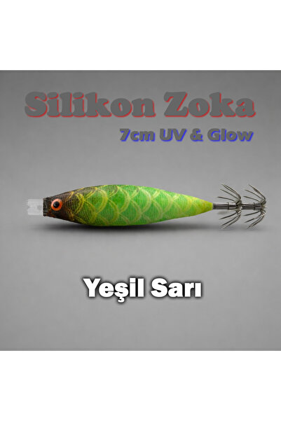 7cm Silikon Kalamar Zokası Pul Seri