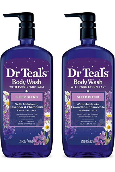 Dr Teals Dr Teal's Body Wash with Epsom Salt Sleep Blend with Melatonin 710Ml...