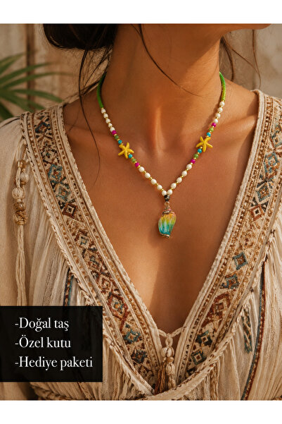 HER ŞEY NOTA www.herseynota.com Bohemian Althea & Mireya Starfish Bead Women'...