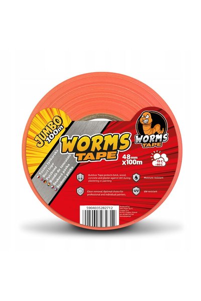 Other Bandă de tencuială WORMS portocalie 48MM x 100M