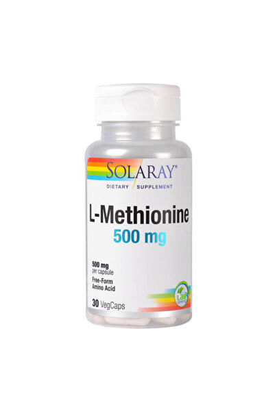 Solaray L-Methionine 500mg 30cps (L-Metionina) Secom,