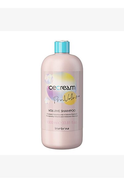 Inebrya Ice Cream Volumizing Shampoo for Thin Hair 1000 ml