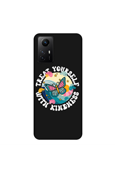 Other Xiaomi Redmi Note 12s Kindless Yourself Black Colored Silicone TPU Θήκη