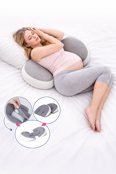 Empressco Comfortable Multi-Functional Maternity Support Pillow for Comfortab...