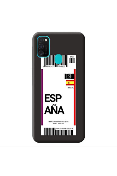 Other Samsung M21 Espana Arrival Black Colored Silicone TPU Θήκη