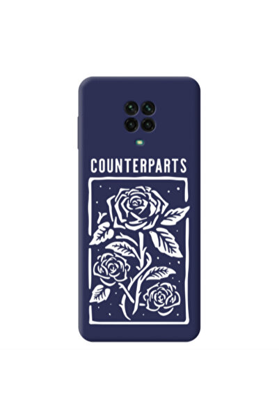 Other Xiaomi Redmi Note 9 Pro Counterparts Dark blue Colored Silicone TPU Θήκη