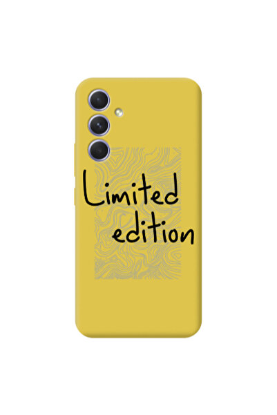 Other Samsung A56 Limited Edition Yellow Colored Silicone TPU Θήκη