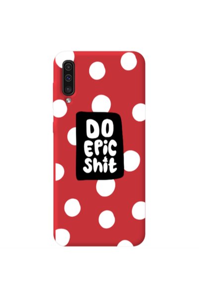 Other Samsung A70 Do Epic Shit Red Colored Silicone TPU Θήκη
