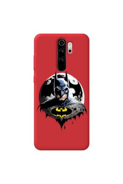 Other Xiaomi Redmi Note 8 Pro Batman 3 Red Colored Silicone TPU Θήκη