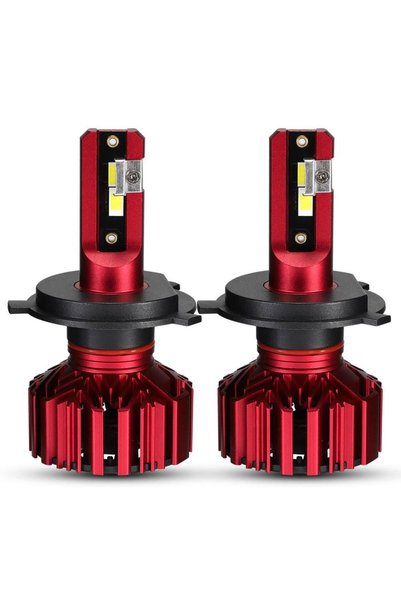 NOVSIGHT Λάμπες LED H4 6000k A500-N11 60w 10000Lumens 2τμχ
