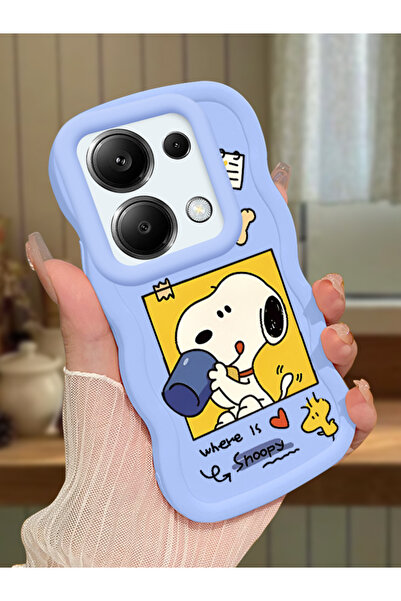 ucuc Redmi Note 13 Pro 4G Uyumlu Mavi Silikon Kılıf Kamera Korumalı Darbe Emi...