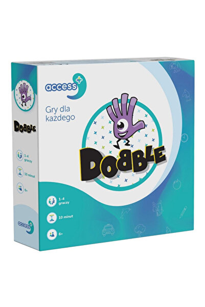 Rebel Joc de cărți Dobble Access Plus versiune cu cărți ilustrate 6+