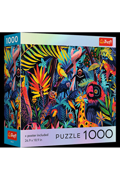Trefl Puzzle 1000 Usa Collection In The Jungle 1324128