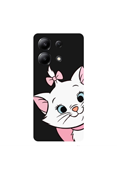 Other Xiaomi Redmi Note 13 4G I am here Black Colored Silicone TPU Θήκη