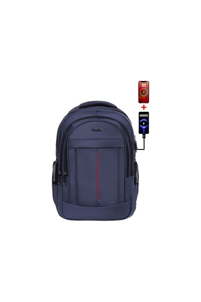 Sevinç Çanta Unisex Waterproof Daily Backpack with Pockets