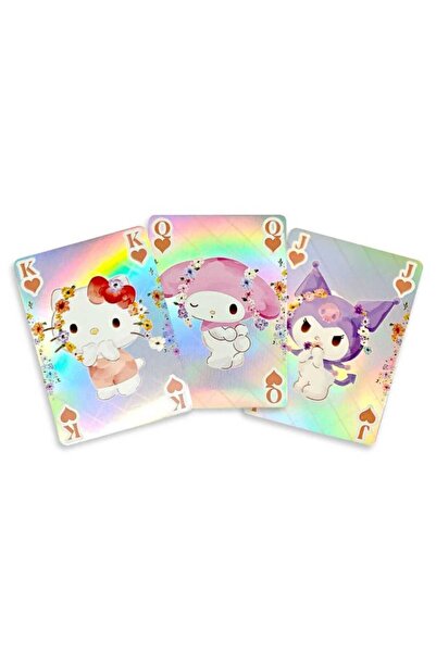 Sakami merchandise Set de 54 Carti de Joc Holografice Hello Kitty si Prieteni...