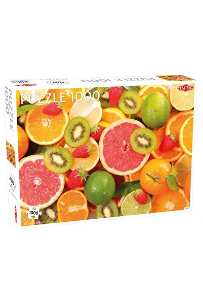 TACTIC Puzzle Fructe, Tactic, Carton, 67 x 48 cm, 1000 piese