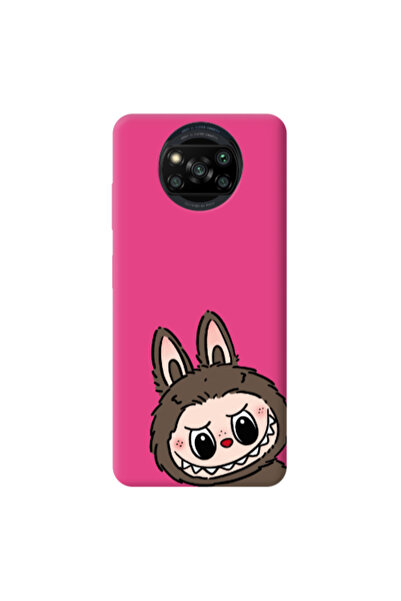 Other Xiaomi Poco X3 /X3 Pro Labubu7 Fuchsia Colored Silicone TPU Θήκη