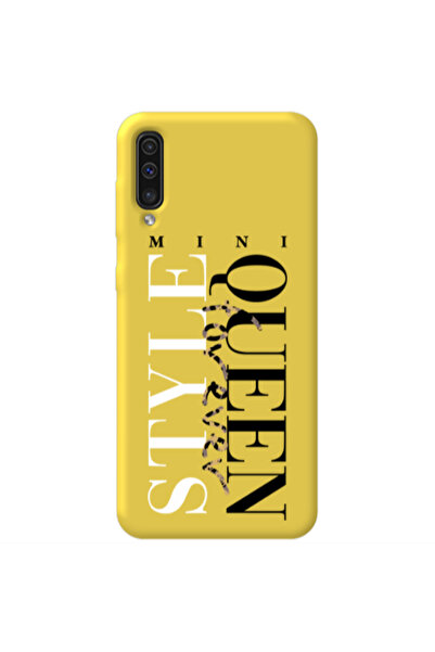 Other Samsung A70 Mini Quen Forever Yellow Colored Silicone TPU Θήκη