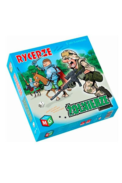 Multigra Joc de societate Rycerze Zolnierze 00426, strategii, 5 pioni, multic...