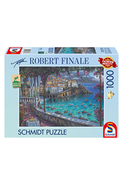 Schmidt Puzzle 1000 piese - Coasta Amalfi, Robert Finale (58646)