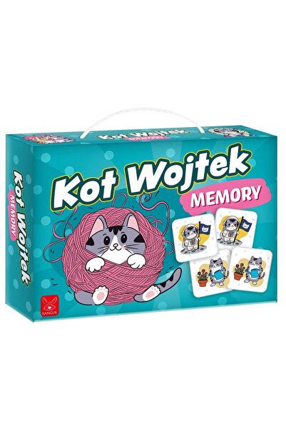 Kangur Joc de memorie "Kot Wojtek" - Kangur, pentru copii 3+, 276x205 mm