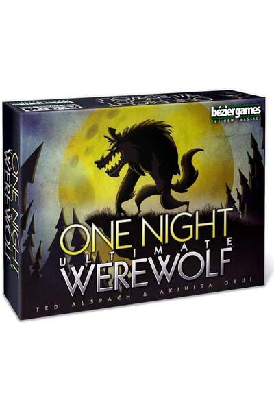 Bezier Games 1 Night Ultimate Werewolf, Ages 8 and Up