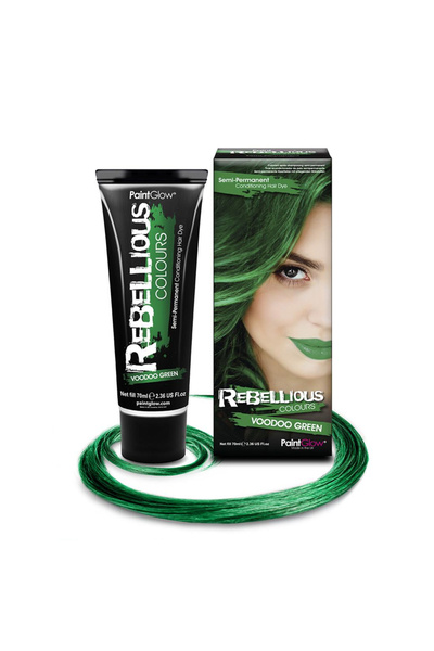 PaintGlow Ημιμόνιμη Βαφή Μαλλιών 70ml (Beauty 10495) - χρώμα: Πράσινο Βουντού