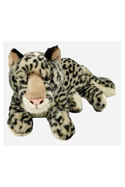 OEM Figurină Pantera de Zapada Culcata 28 cm - Decor de Interior de Lux