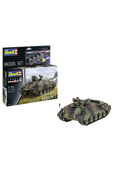 OEM Set de modelism Revell - Raketenjagdpanzer Jaguar 1 la scară 1:35