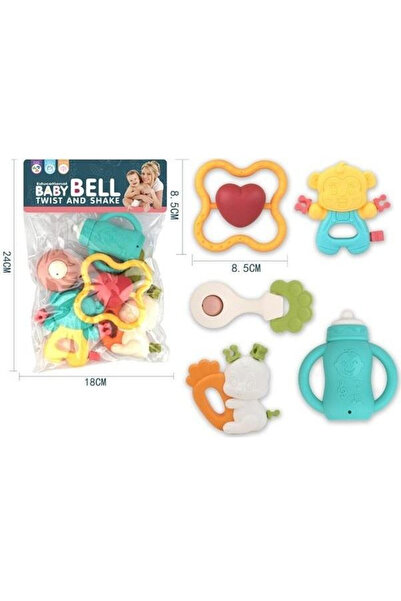 OEM Merkpol Twist and Shake set de jucării de dentiție 5 piese