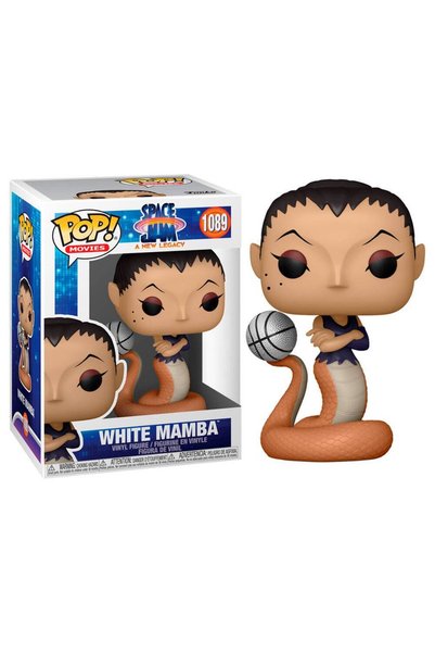 OEM Figurina Funko POP! Space Jam White Mamba 1089, Funko, 10 cm, Multicolor