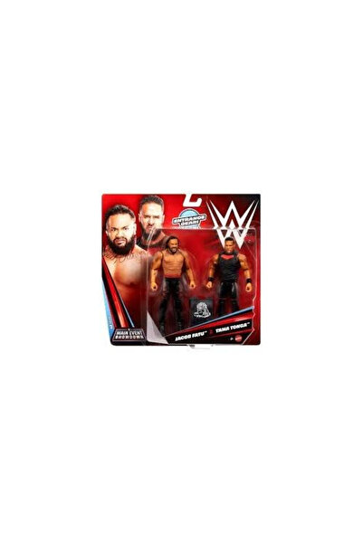 OEM Set 2 figurine MATTEL WWE Main Event Showdown, vinil, cutie colectionabil...