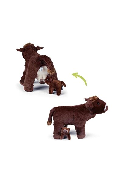 OEM Mamanimals Mama vacă de plus cu 2 magneti 36 cm