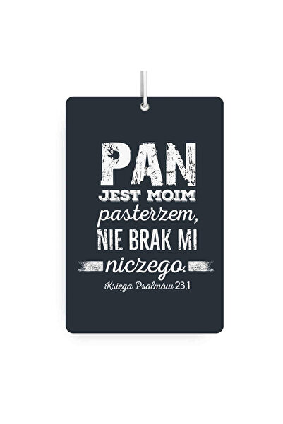 OEM Odorizant auto Szaron „Domnul este Măiestruul meu” – mar 144x70mm