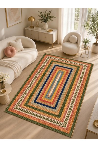 Rugs Modern Halı Sdt Traditional Patterned Modern Woven Base Decorative Carpe...