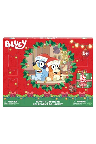 OEM Set figurine Calendar de Advent Bluey, MOOSE TOYS, mini figurine, 24 pies...