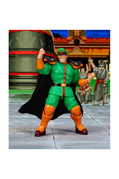 OEM Figurina JADA TOYS Ultra Street Fighter II: M. Bison Deluxe, 15 cm, multi...