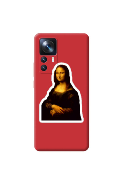 Other Xiaomi Mi 12T Davinci Red Colored Silicone TPU Θήκη