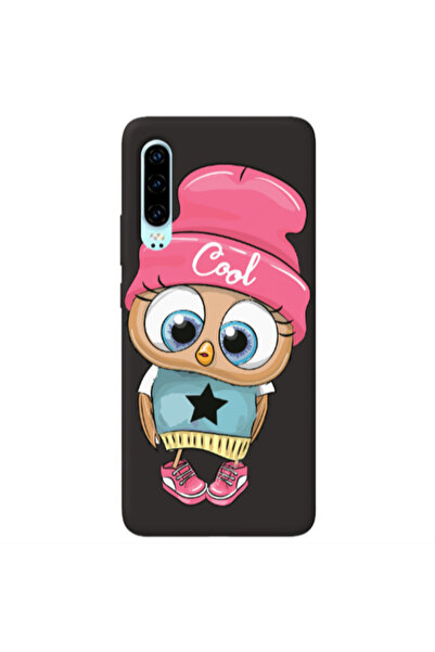 Other Huawei P30 Cool Star Black Colored Silicone TPU Θήκη