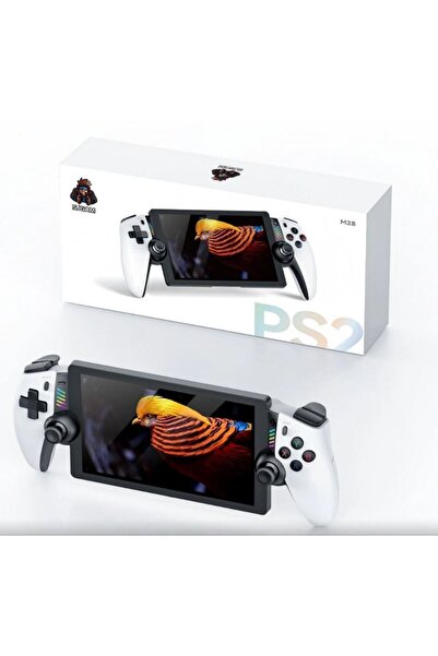 konsol plus M28 El Oyun Konsolu 7.1 inç IPS Ekran 128 Gb 20.000 Oyunlu PS2 Oyun Destekli