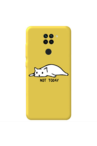 Other Xiaomi Redmi Note 9 Not Today Yellow Colored Silicone TPU Θήκη