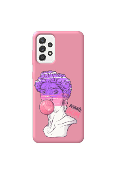 Other Samsung A23 Pin Bubble Pink Colored Silicone TPU Θήκη
