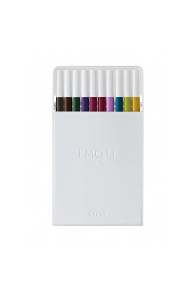 MC Micostore Fineliner Solid Color EMOTT PEM-SY, 0.4mm, NO.3, Top Bottom Set ...