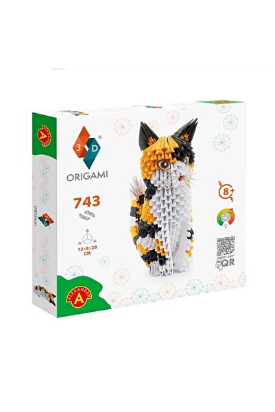 ALEXANDER Set Origami 3D tridimensional Pisica ALEX - Creativitate de la